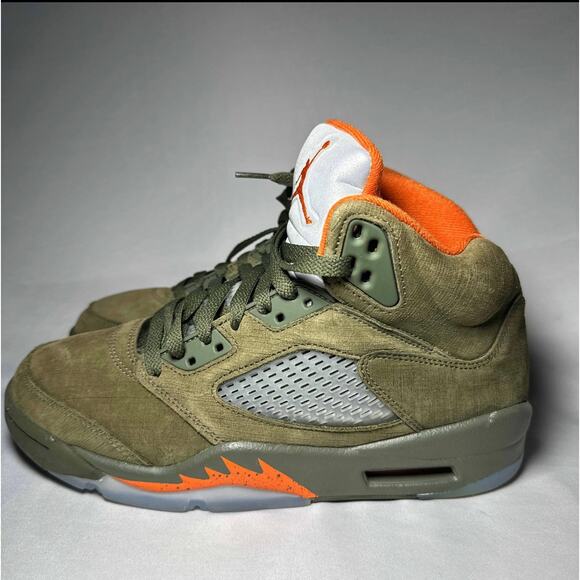 Size 8 - Nike Air Jordan 5 Retro Olive 2024Men\'s Shoes Ships Now main image 4
